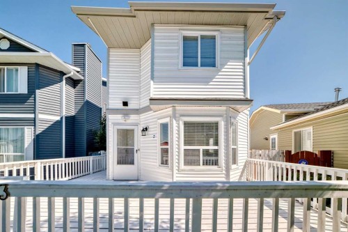 33 Martinridge Place Ne, Calgary, AB - Outdoor With Deck Patio Veranda With Exterior