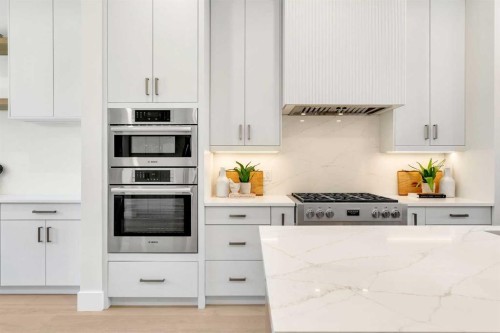 1130A Regent Crescent Ne, Calgary, AB - Indoor Photo Showing Kitchen With Upgraded Kitchen