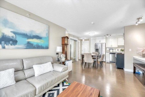 1210-302 Skyview Ranch Drive, Calgary, AB - Indoor Photo Showing Living Room
