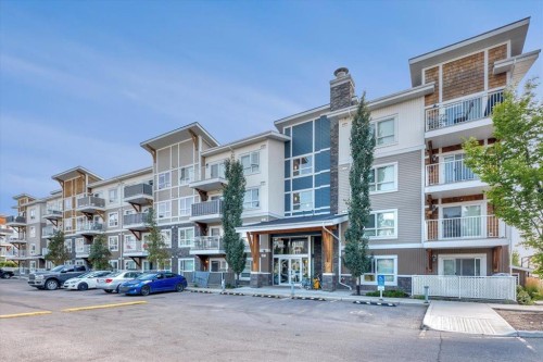 1210-302 Skyview Ranch Drive, Calgary, AB - Outdoor With Balcony With Facade