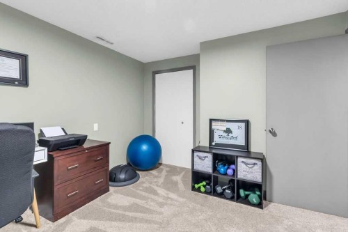 1215 Mapleglade Place Se, Calgary, AB - Indoor Photo Showing Office
