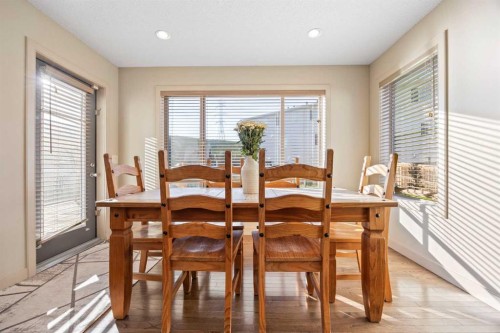 80 Tuscany Summit Terrace Nw, Calgary, AB - Indoor Photo Showing Dining Room