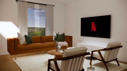 #1-106 4Th Street Nw, Sundre, AB - Indoor Photo Showing Living Room