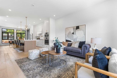 3716 44 Street Sw, Calgary, AB - Indoor Photo Showing Living Room