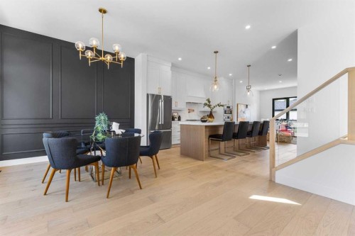 3716 44 Street Sw, Calgary, AB - Indoor Photo Showing Dining Room