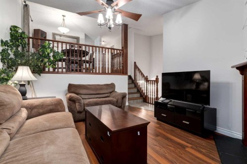 27 Bedfield Close Ne, Calgary, AB - Indoor Photo Showing Living Room