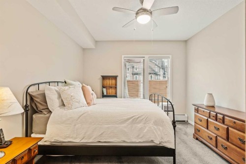 204-10 Mahogany Mews Se, Calgary, AB - Indoor Photo Showing Bedroom
