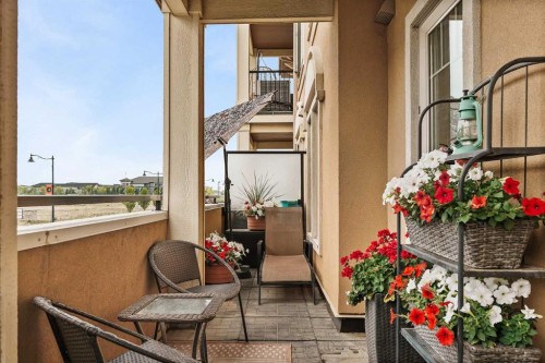 204-10 Mahogany Mews Se, Calgary, AB -  With Deck Patio Veranda With Exterior