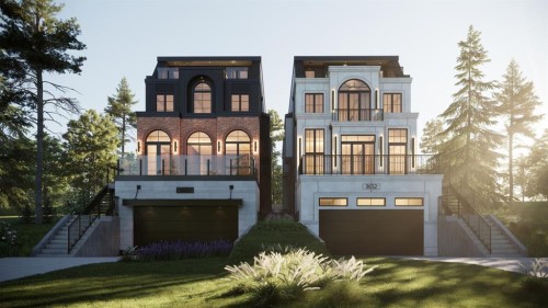 3640 8 Avenue Nw, Calgary, AB - Outdoor With Facade