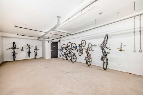 210-8355 19 Avenue Sw, Calgary, AB - Indoor Photo Showing Garage
