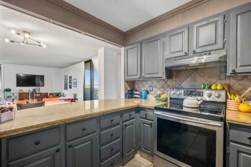 405-1334 13 Avenue Sw, Calgary, AB - Indoor Photo Showing Kitchen