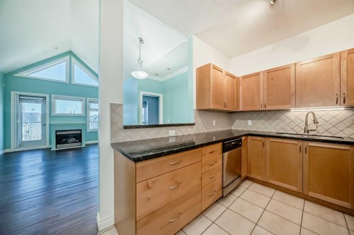 308-11170 30 Street Sw, Calgary, AB - Indoor Photo Showing Kitchen
