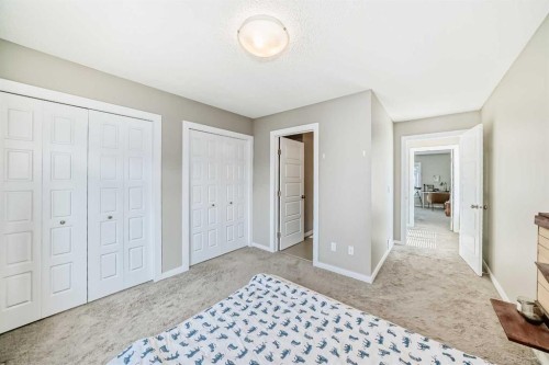 453-130 New Brighton Way Se, Calgary, AB - Indoor Photo Showing Bedroom