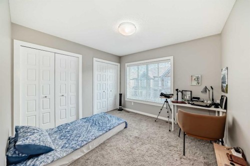 453-130 New Brighton Way Se, Calgary, AB - Indoor Photo Showing Bedroom