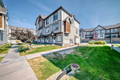453-130 New Brighton Way Se, Calgary, AB - Outdoor With Facade