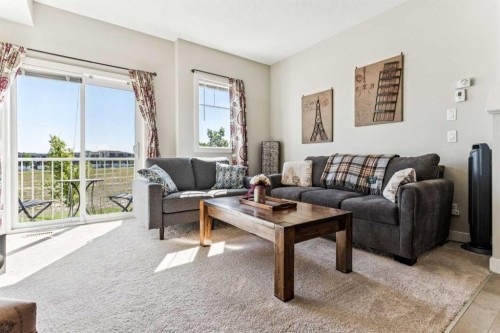 79 Redstone Circle Ne, Calgary, AB - Indoor Photo Showing Living Room