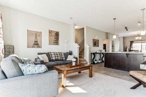 79 Redstone Circle Ne, Calgary, AB - Indoor Photo Showing Living Room