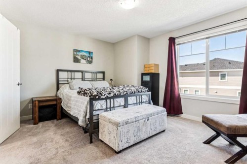 79 Redstone Circle Ne, Calgary, AB - Indoor Photo Showing Bedroom
