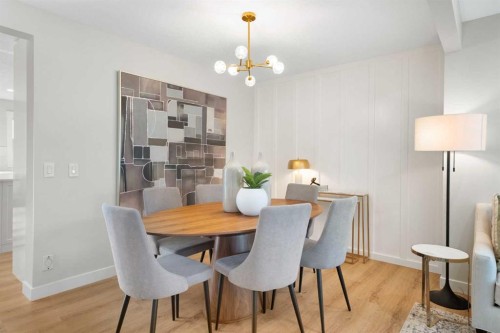 335 Hidden Creek Boulevard Nw, Calgary, AB - Indoor Photo Showing Dining Room