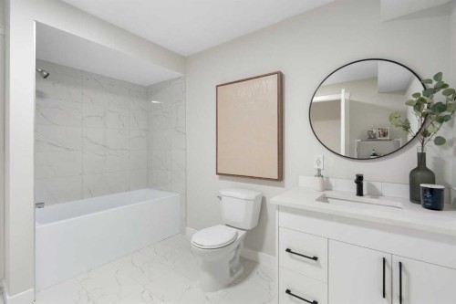 335 Hidden Creek Boulevard Nw, Calgary, AB - Indoor Photo Showing Bathroom