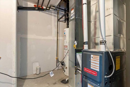 92 Saddlestone Drive Ne, Calgary, AB - Indoor Photo Showing Basement