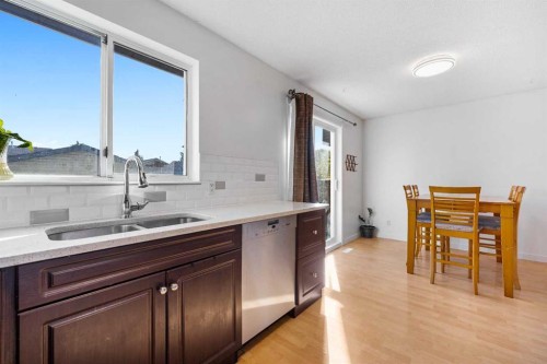 47 Martindale Mews Ne, Calgary, AB - Indoor Photo Showing Kitchen With Double Sink