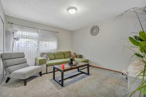 4771 Rundlehorn Drive Ne, Calgary, AB - Indoor Photo Showing Living Room