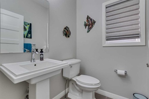 55 Sage Bluff Green Nw, Calgary, AB - Indoor Photo Showing Bathroom