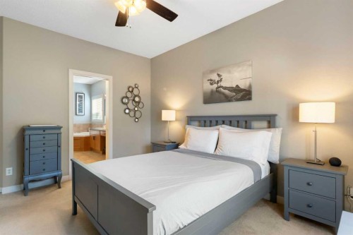 264 Windermere Drive, Chestermere, AB - Indoor Photo Showing Bedroom
