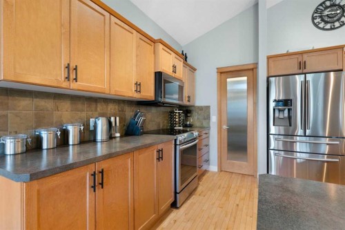 264 Windermere Drive, Chestermere, AB - Indoor Photo Showing Kitchen With Stainless Steel Kitchen