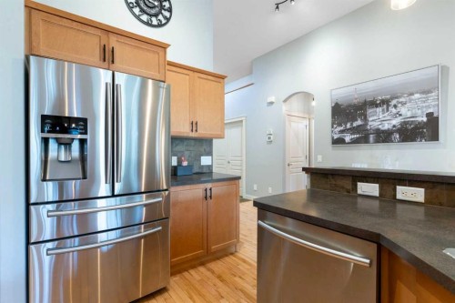 264 Windermere Drive, Chestermere, AB - Indoor Photo Showing Kitchen With Stainless Steel Kitchen