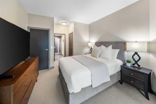 1503-220 12 Avenue Se, Calgary, AB - Indoor Photo Showing Bedroom