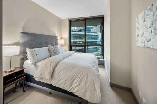 1503-220 12 Avenue Se, Calgary, AB - Indoor Photo Showing Bedroom