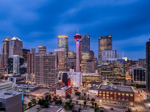 1503-220 12 Avenue Se, Calgary, AB - Outdoor