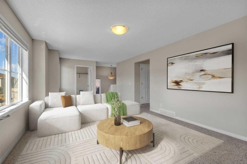 223 Cityscape Gardens Ne, Calgary, AB - Indoor Photo Showing Living Room