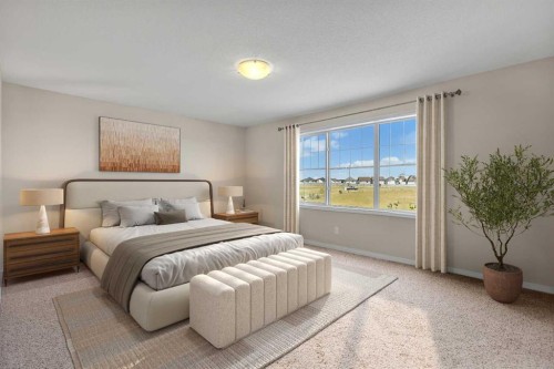 223 Cityscape Gardens Ne, Calgary, AB - Indoor Photo Showing Bedroom