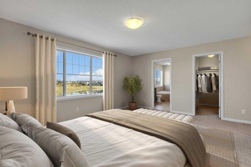 223 Cityscape Gardens Ne, Calgary, AB - Indoor Photo Showing Bedroom
