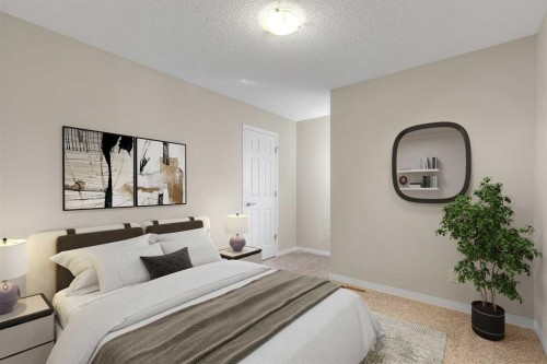 223 Cityscape Gardens Ne, Calgary, AB - Indoor Photo Showing Bedroom