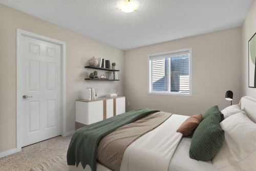 223 Cityscape Gardens Ne, Calgary, AB - Indoor Photo Showing Bedroom