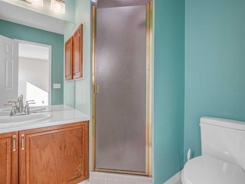 76 Wood Valley Rise Sw, Calgary, AB - Indoor Photo Showing Bathroom