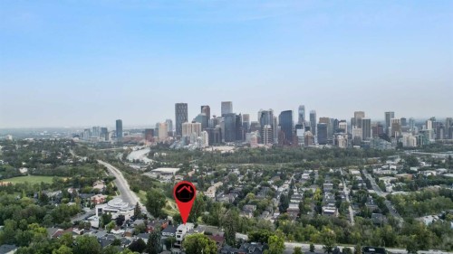 530 Crescent Road Nw, Calgary, AB - Outdoor With View