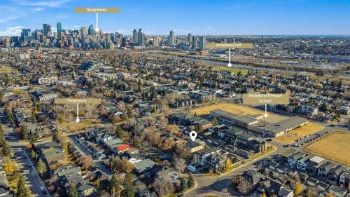 2231 2 Avenue Nw, Calgary, AB - Outdoor With View