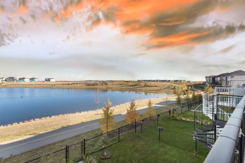 32 Cornerbrook Common Ne, Calgary, AB - Outdoor With Body Of Water With View