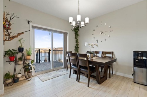 32 Cornerbrook Common Ne, Calgary, AB - Indoor Photo Showing Dining Room