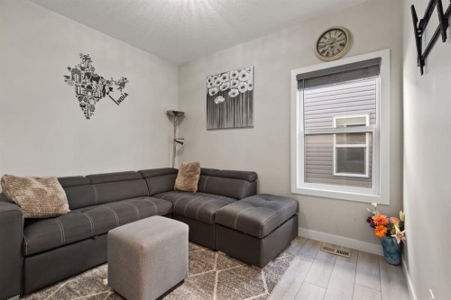 32 Cornerbrook Common Ne, Calgary, AB - Indoor Photo Showing Living Room