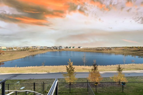 32 Cornerbrook Common Ne, Calgary, AB - Outdoor With Body Of Water With View