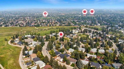 1454 Hunterbrook Road Nw, Calgary, AB - Outdoor With View