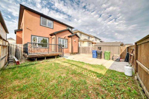 70 Martha'S Meadow Close Ne, Calgary, AB - Outdoor With Deck Patio Veranda With Exterior