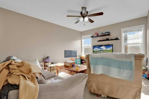 #1201-2384 Sagewood Gate Sw, Airdrie, AB - Indoor Photo Showing Living Room