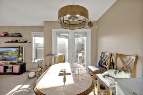 #1201-2384 Sagewood Gate Sw, Airdrie, AB - Indoor Photo Showing Dining Room